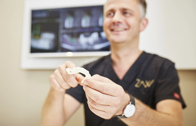 Feste Zähne ohne Warten